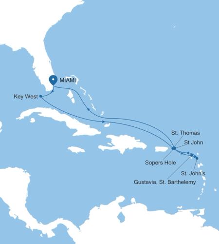 Miami, FL to Miami, FL