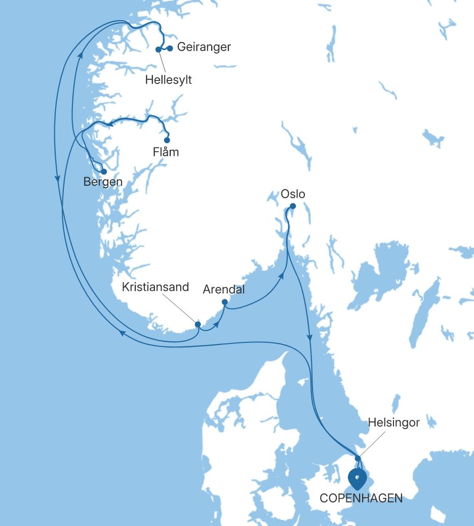 Routenkarte