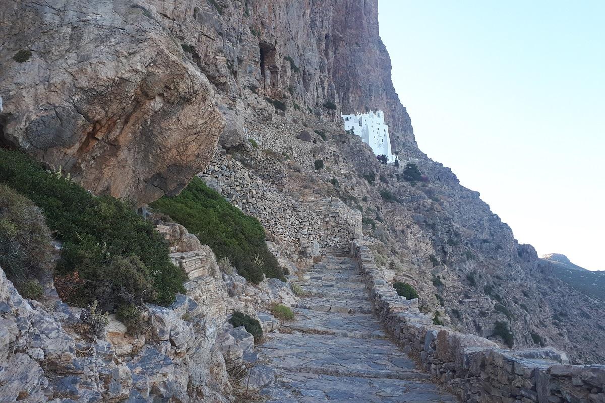 Hozoviotissa Monastery & Chora
