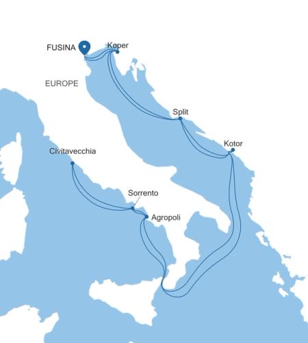 Fusina (Venice) to Fusina (Venice)
