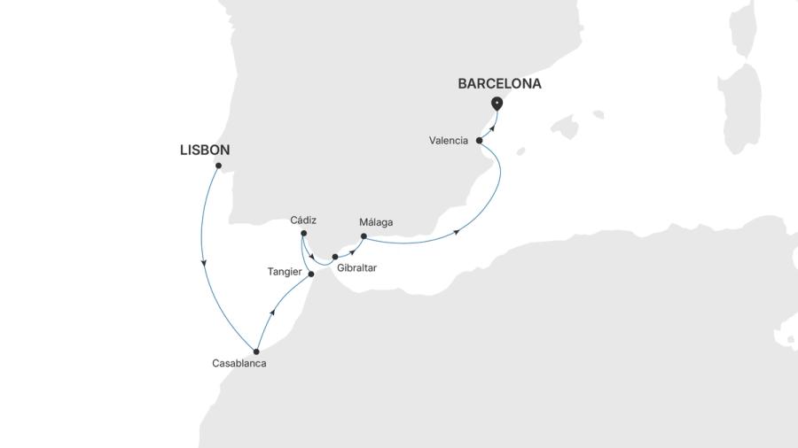 Lisbon nach Barcelona