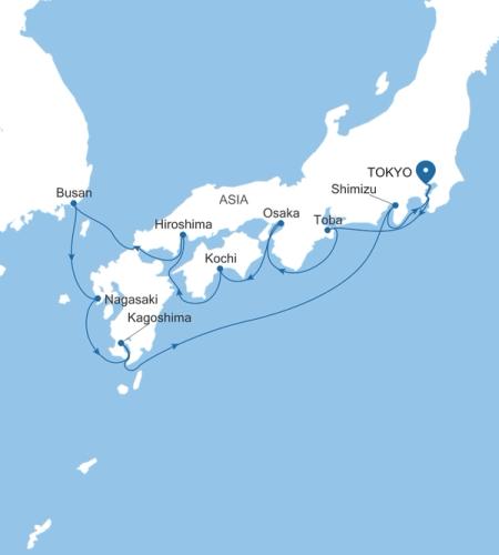 Tokyo to Tokyo