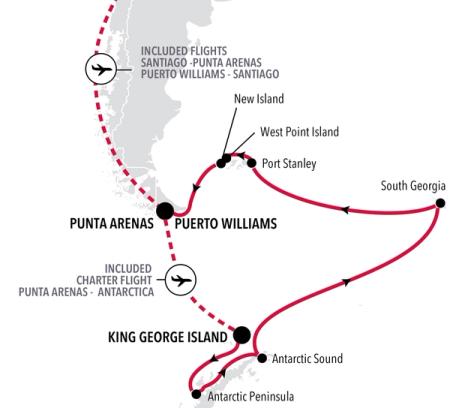 King George Island nach Puerto Williams
