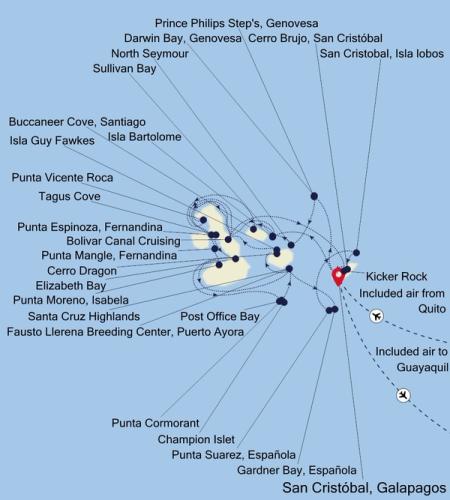 San Cristóbal, Galapagos à San Cristóbal, Galapagos