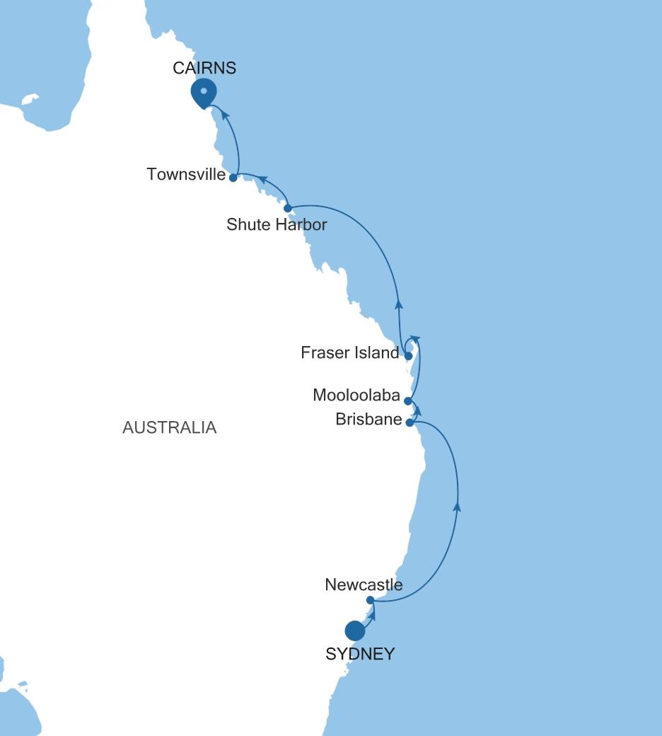 SYDNEY TO CAIRNS