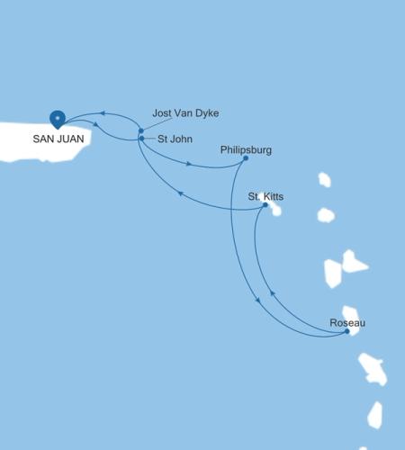 San Juan to San Juan