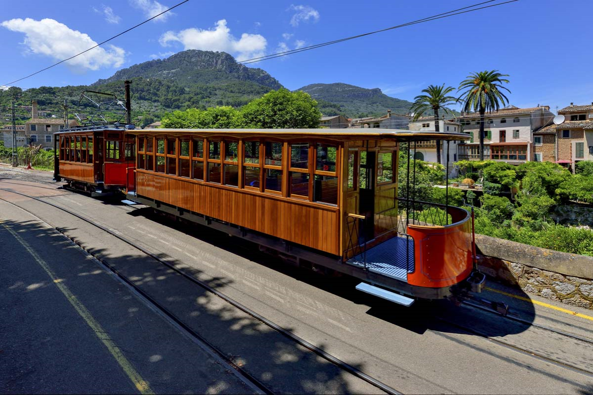 Vintage Train to Soller Village