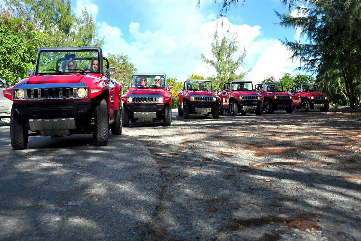 Island Exploration by Mini E-Hummer