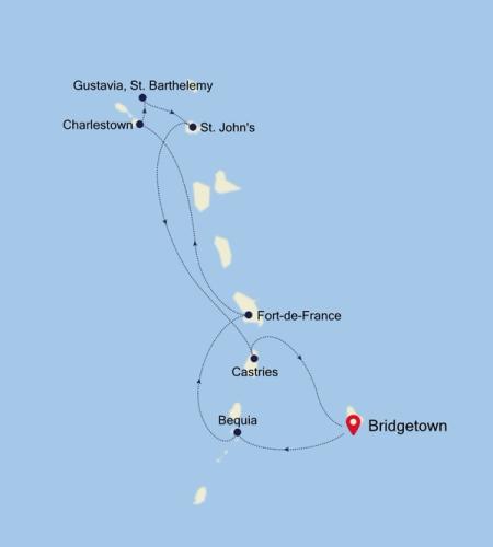 Bridgetown to Bridgetown