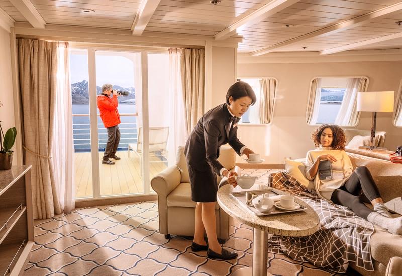 Gratuities and personalised service onboard