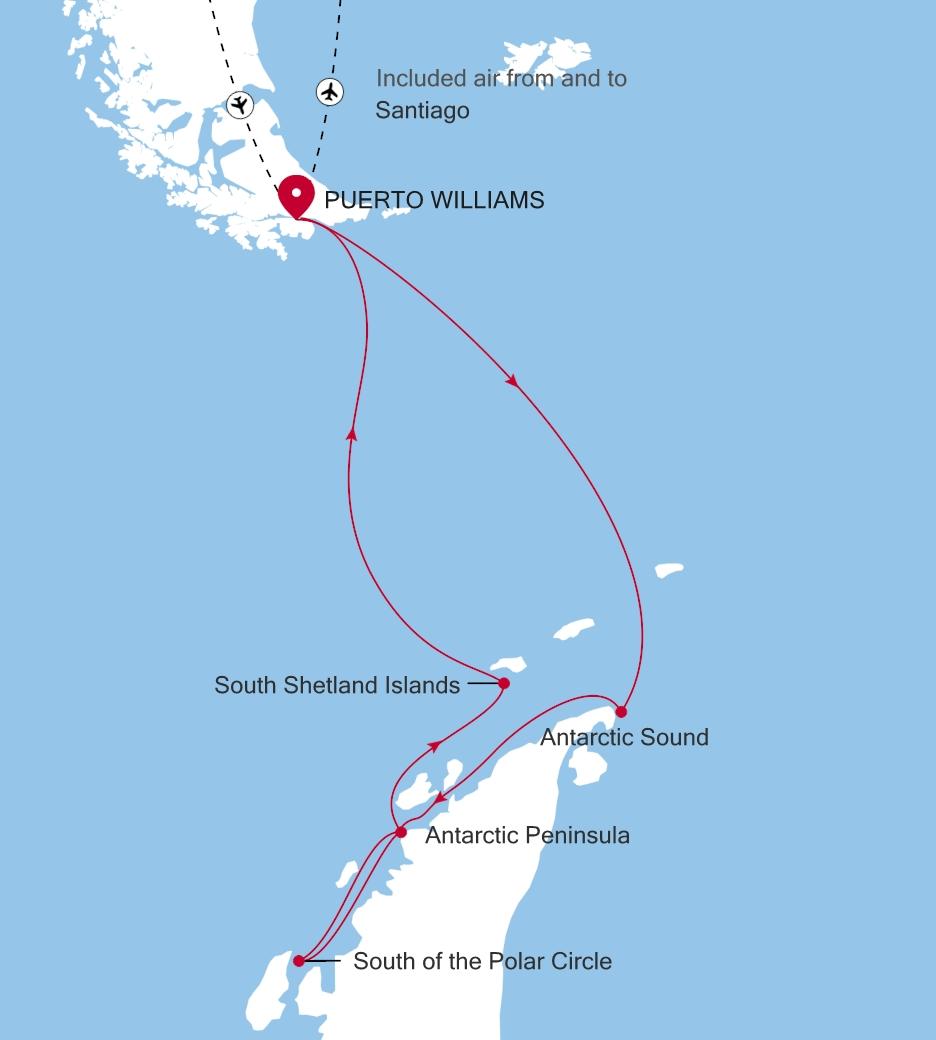 PUERTO WILLIAMS TO PUERTO WILLIAMS