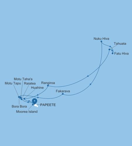 Papeete (Tahiti) nach Papeete (Tahiti)