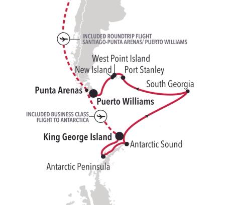 King George Island a Puerto Williams