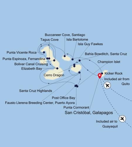 San Cristóbal, Galapagos à San Cristóbal, Galapagos