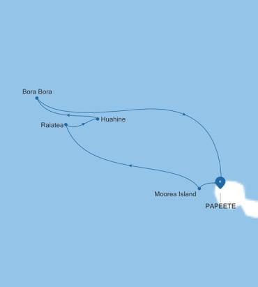 Papeete (Tahiti) to Papeete (Tahiti)