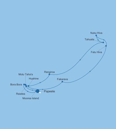 Papeete (Tahiti) to Papeete (Tahiti)
