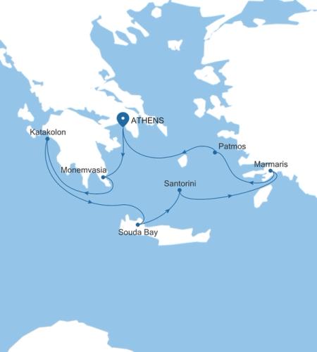 Athens (Piraeus) nach Athens (Piraeus)