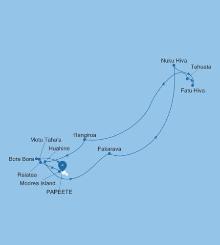 Papeete (Tahiti) nach Papeete (Tahiti)