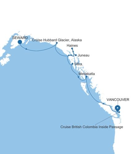 Seward (Anchorage, Alaska) nach Vancouver