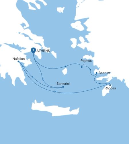 Athens (Piraeus) to Athens (Piraeus)
