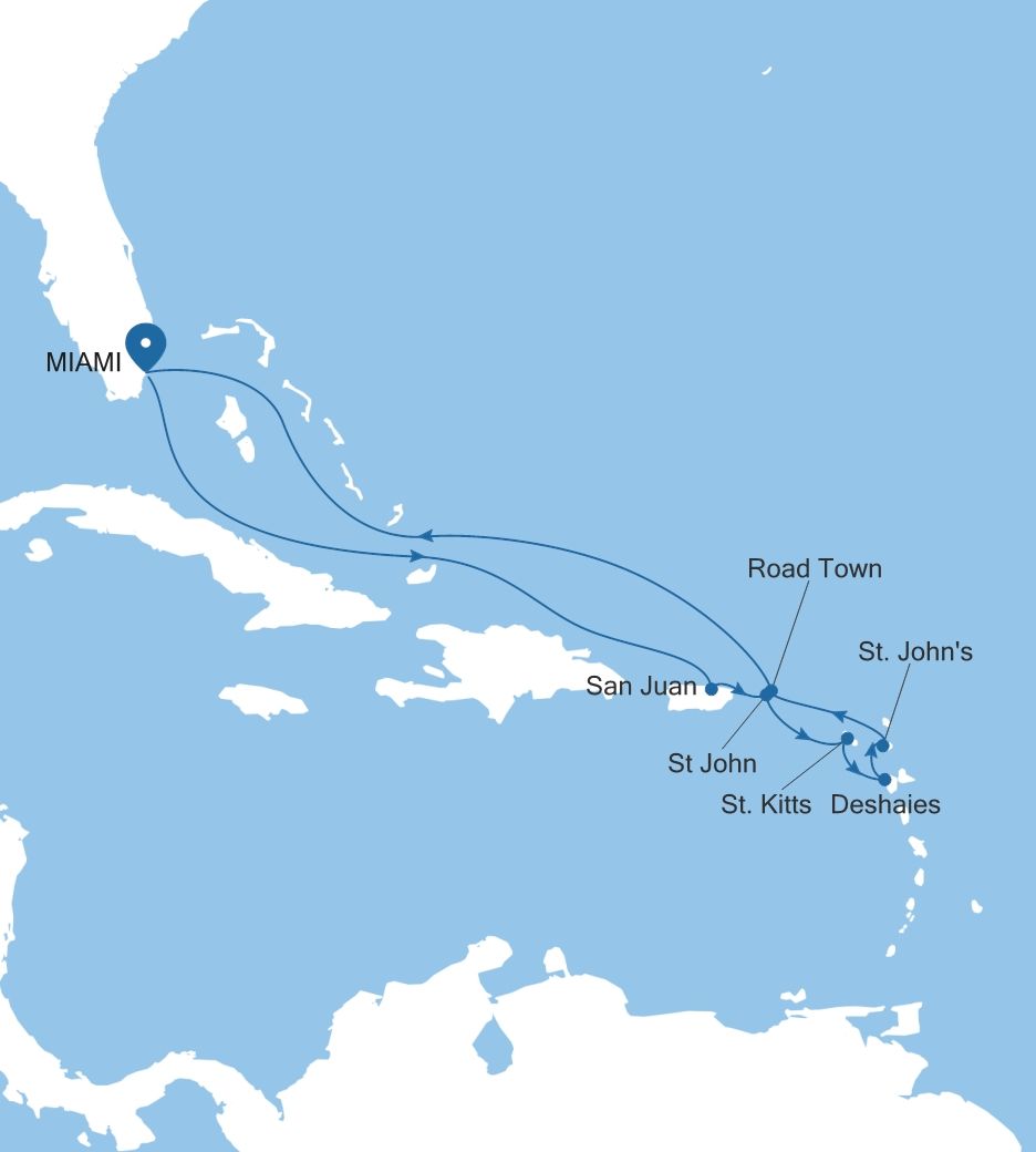 Eastern Caribbean Featuring Guadeloupe & St. Kitts — image 3