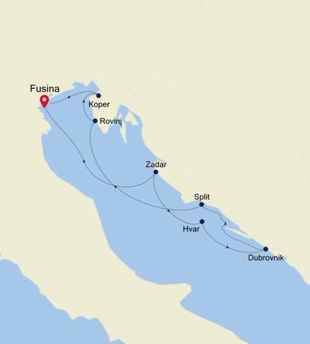 Fusina (Venice) to Fusina (Venice)