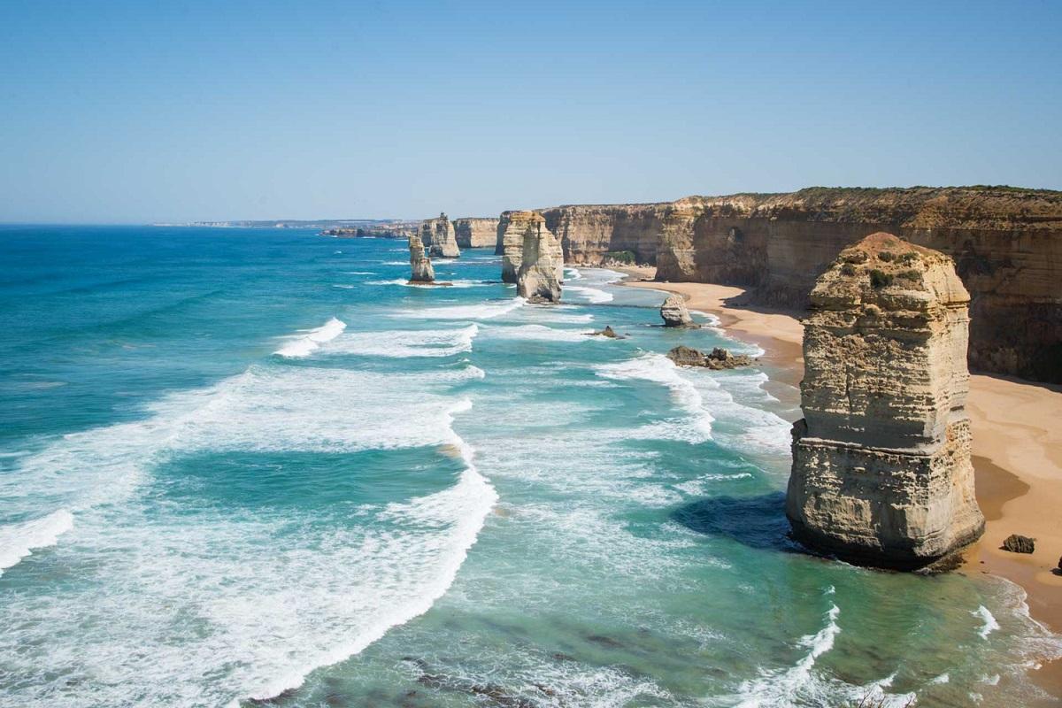 Iconic Twelve Apostles by Helicopter