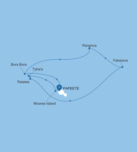 Papeete (Tahiti) to Papeete (Tahiti)