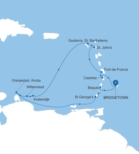 Bridgetown to Bridgetown