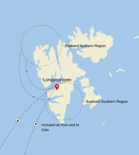 Longyearbyen nach Longyearbyen