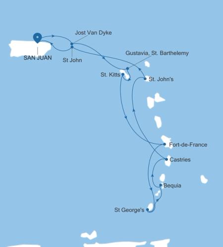 San Juan to San Juan