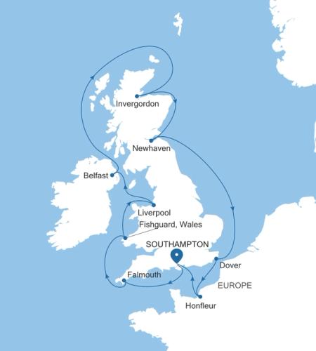 Southampton to Southampton