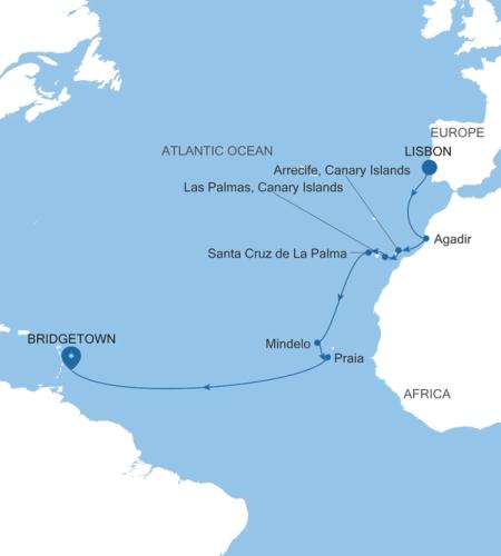 Lisbon a Bridgetown