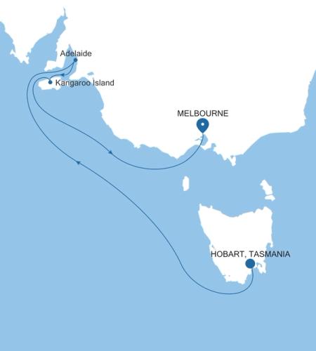 Hobart, Tasmania to Melbourne