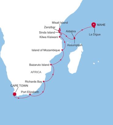 Cape Town a Mahe