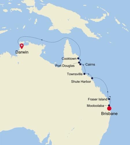 Brisbane to Darwin