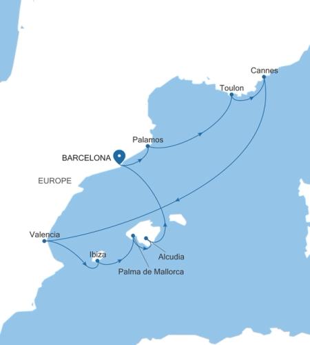 Barcelona to Barcelona