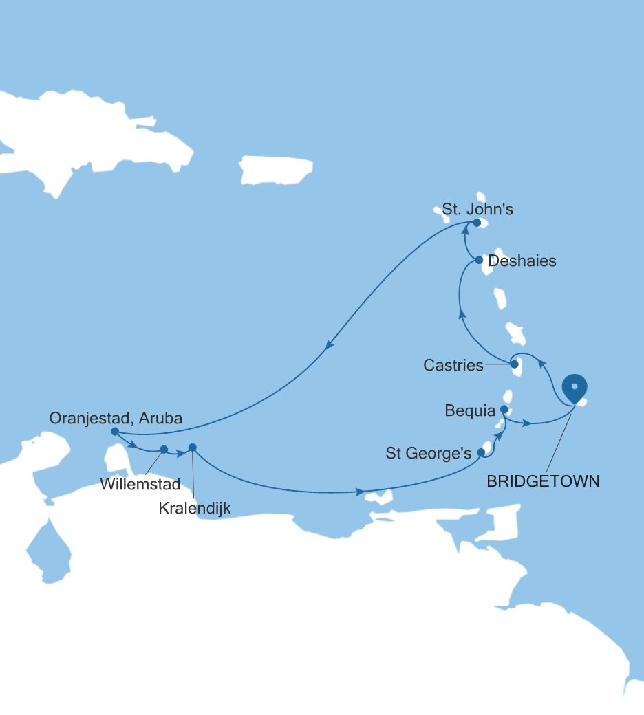 Cruise from Bridgetown to Bridgetown - SL270104011 | Silversea