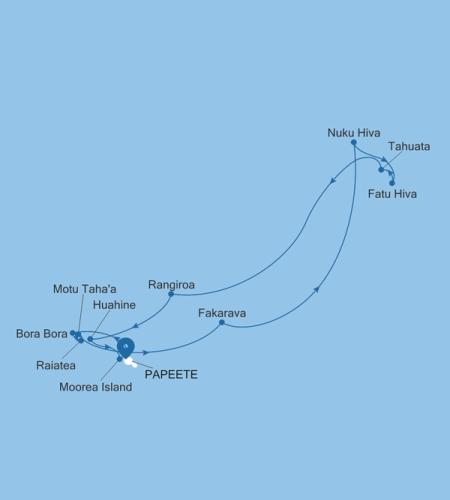 Papeete (Tahiti) a Papeete (Tahiti)