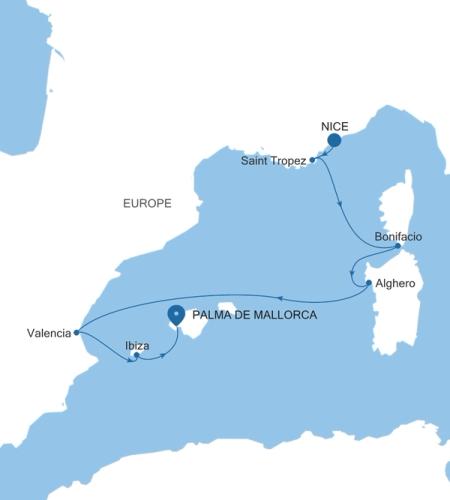 Nice a Palma de Mallorca