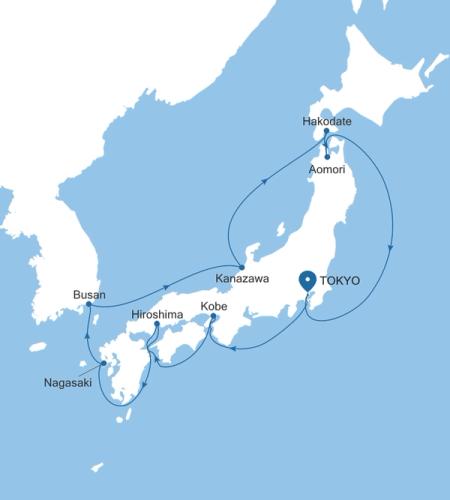Tokyo to Tokyo