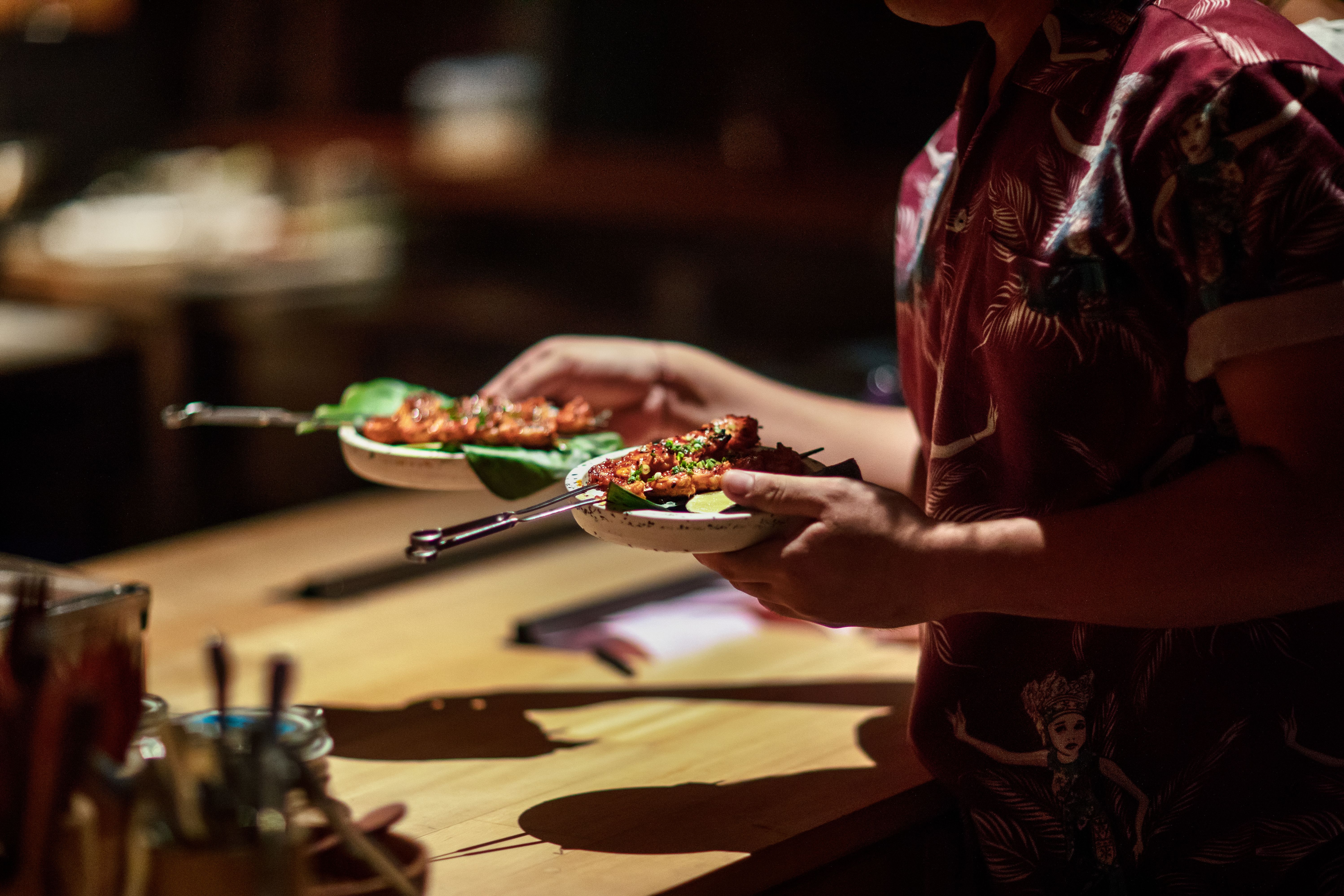 Regional dishes served from the S.A.L.T. programme