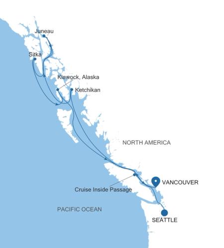Seattle (Washington) to Vancouver