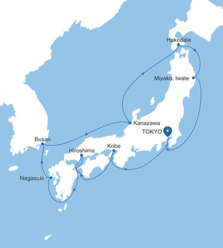Tokyo to Tokyo