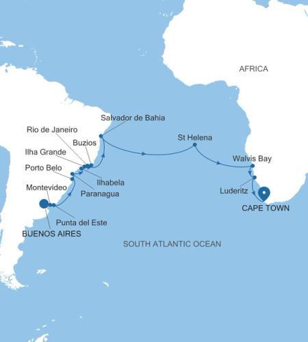 Buenos Aires a Cape Town