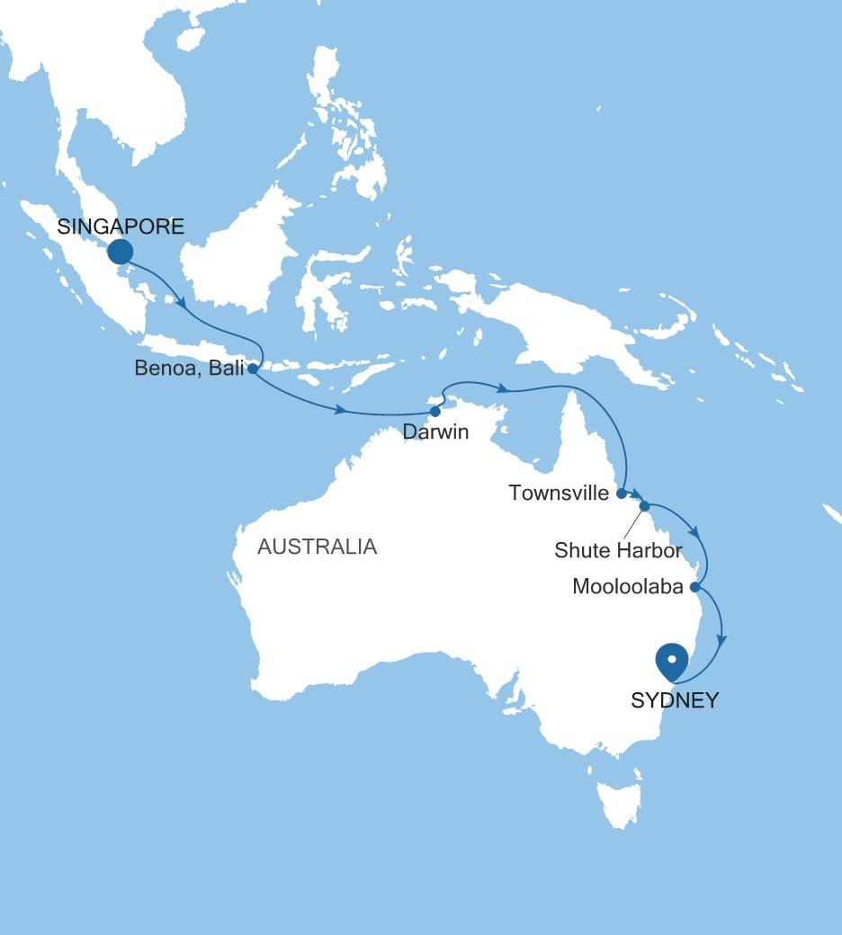SINGAPORE TO SYDNEY