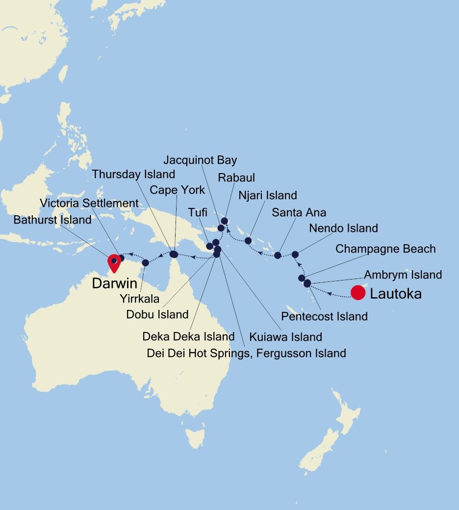 Cruise from Lautoka to Darwin - E4250520023 | Silversea