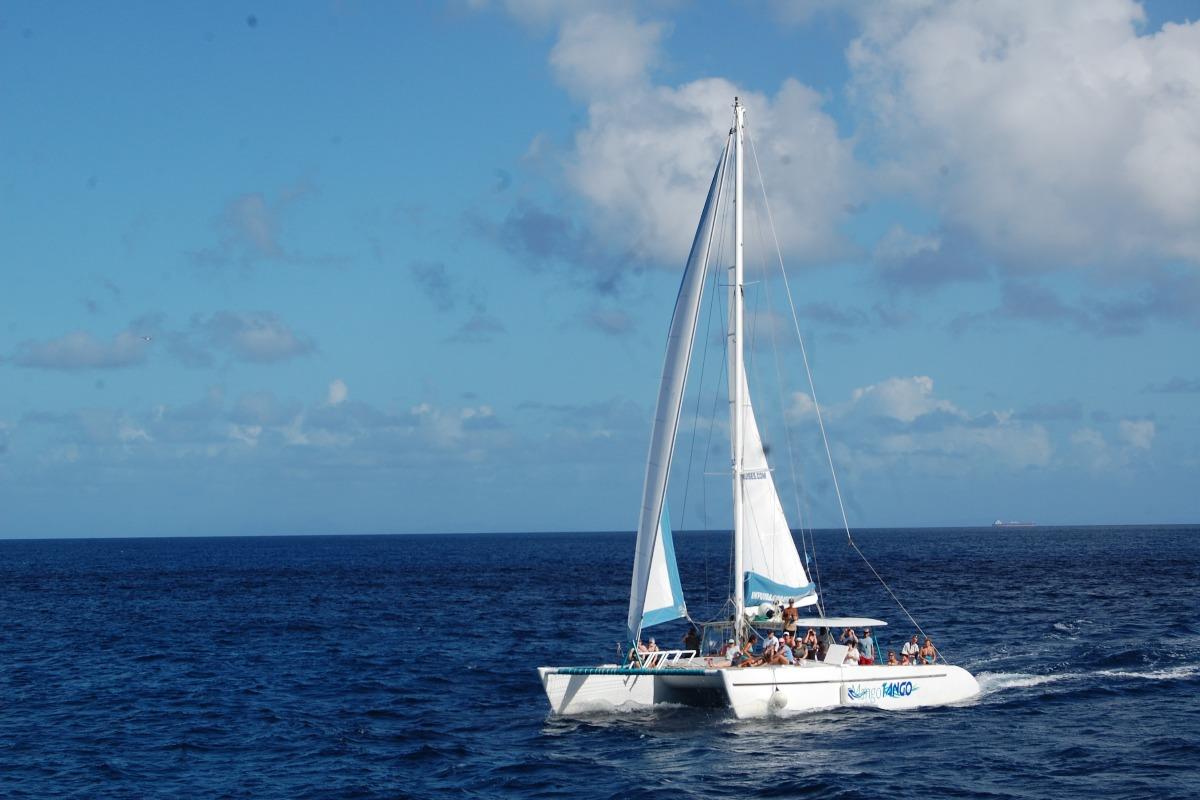 Cruising St Lucian Coasts at Sunset