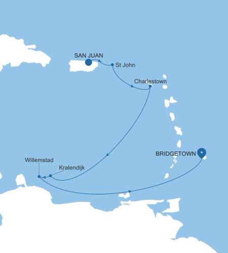 San Juan nach Bridgetown