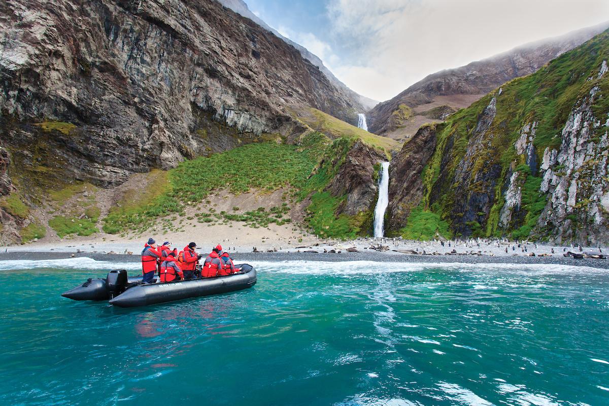 Zodiac Cruise with Silversea Expedition team